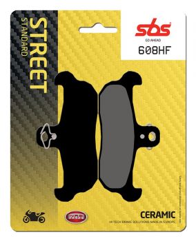 Bremsbelag SBS 608HF Street Ceramic