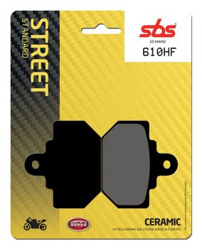 Bremsbelag SBS 610HF Street Ceramic