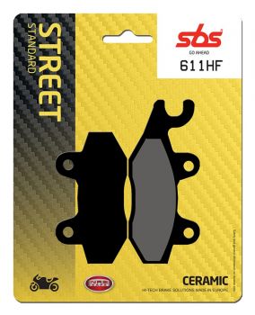 Bremsbelag SBS 611HF Street Ceramic