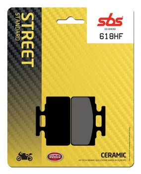 Bremsbelag SBS 618HF Street Ceramic