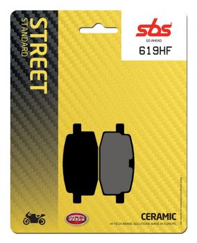 Bremsbelag SBS 619HF Street Ceramic