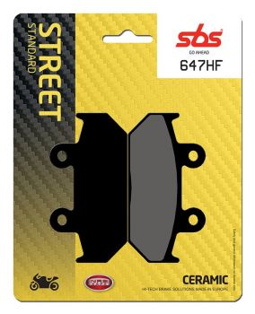 Bremsbelag SBS 647HF Street Ceramic