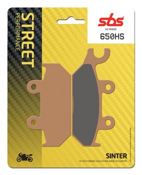 Bremsbelag SBS 650HS Streetexcel Sintermetall