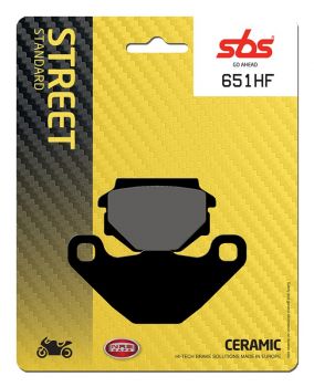 Bremsbelag SBS 651HF Street Ceramic