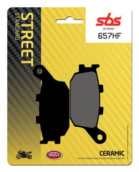 Bremsbelag SBS 657HF Street Ceramic