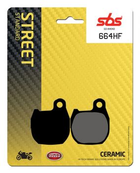 Bremsbelag SBS 664HF Street Ceramic