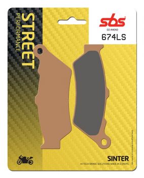 Bremsbelag SBS 674LS Street Sintermetall