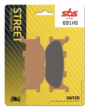 Bremsbelag SBS 691HS Streetexcel Sintermetall