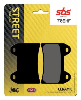 Bremsbelag SBS 706HF Street Ceramic