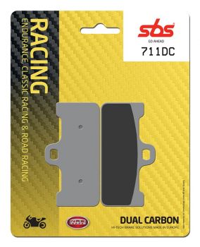 Racing Bremsbelag SBS 711 DC Dual Carbon