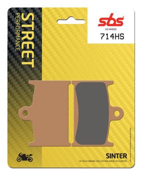 Bremsbelag SBS 714HS Streetexcel Sintermetall