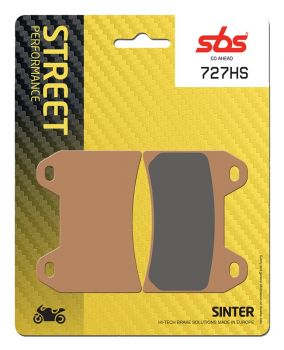 Bremsbelag SBS 727HS Streetexcel Sintermetall