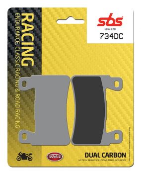 Racing Bremsbelag SBS 734 DC Dual Carbon