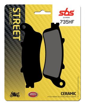 Bremsbelag SBS 735HF Street Ceramic