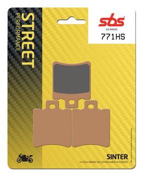 Bremsbelag SBS 771HS Streetexcel Sintermetall