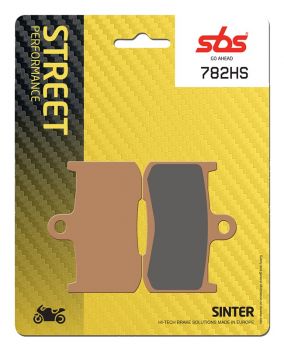 Bremsbelag SBS 782HS Streetexcel Sintermetall