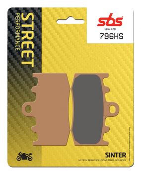 Bremsbelag SBS 796HS Streetexcel Sintermetall