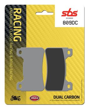 Racing Bremsbelag SBS 809 DC Dual Carbon