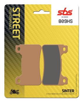 Bremsbelag SBS 809HS Streetexcel Sintermetall