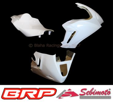 Honda CBR 1000RR 2017 bis 2019 SC77 Sebimoto Rennverkleidung für Arrow Auspuff 2 teilig Höcker mit geschlossene Sitzfläche Racing Fairing 2 parts tailsection clossed