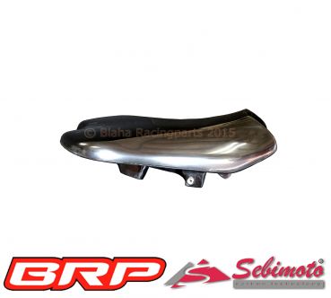 Kawasaki ZX 636 R von 2013 bis 2018 Sebimoto Rennverkleidung 2 teilig und Höcker offen Höckerplatte Vorderteil und Tankabdeckung