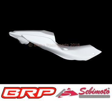 Kawasaki Ninja ZX 400 ab 2018 Sebimoto Höcker geschlossene Sitzfläche für Moosgummi tailsection close for foam rubber