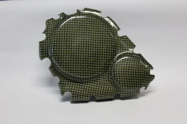 Suzuki GSX-R 600 2008-2010 und 750 2008-2010 Sebimoto Motordeckel rechts Kupplungsdeckel Carbon