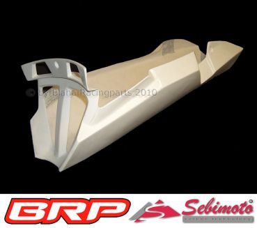 KTM RC 8R Sebimoto Rennverkleidung 2 teilig Höcker offene Sitzfläche für Sitzplatte SX 002219  Fairing 2 parts tailsection open for seatplate SX 002219