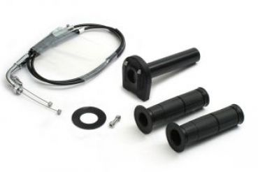 Active Kurzhubgasgriff Typ 3 für Suzuki GSXR 600 06-10 und GSXR750 06-10 schwarz mit 42 mm Hubscheibe