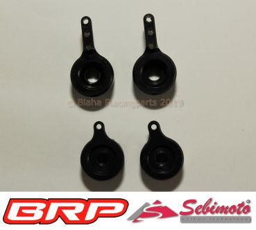 Titax Versteller Set 4 teilig schwar GP für Hebel