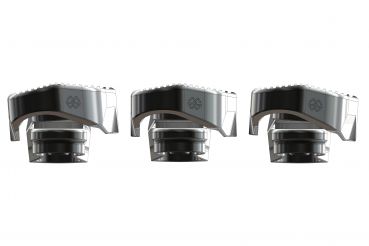 GILLES Tour-X Touring Austauschfußraste, Fahrer, schwarz