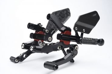 Gilles Tooling Fußrastenanlage VCR38GT Ducati 1299 Panigale und Panigale S 2015 bis 2017