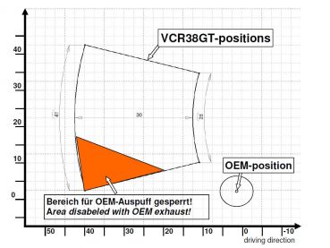 Gilles Tooling Fußrastenanlage VCR38GT Honda CBR 1000 RR SC59 2008 bis 2011