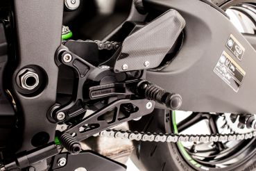 Gilles Tooling Fußrastenanlage VCR38GT Kawasaki ZX-6R 636 2013 bis 2020