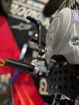 Preview: Pitbike hochgelegte Fußrasten Kunststoff Malcor von RMP