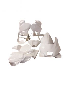 Yamaha YZF R9/25 -   Motocarbons Verkleidungs -Satz  GFK- Renn-Verkleidung mit Kühlleitblech und Tankabdeckung