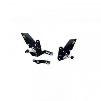 Lightech Fußrastenanlage Yamaha MT-09 / MT-09 SP 2021-