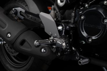 GILLES AS31GT3 Fußrastenanlage schwarz für Honda MSX125 Grom 2022-   (AS31GT3-H16-B)