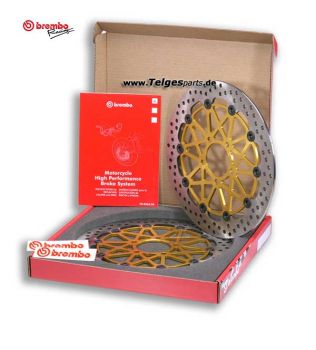 Brembo High-Performance Bremsscheiben Kit 208A98545 für Honda 1000 CBR 1000 RR 2008-2016