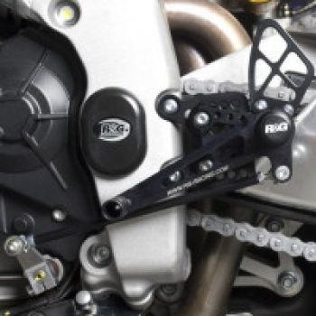 NEW R&G Fußrastenanlage Aprilia RSV 4 / Tuono V4 R 09-14