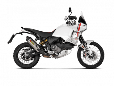 Akrapovic DUCATI DESERTX 2021-2023 Slip-On Line (Titanium)