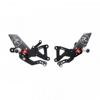 Lightech Fußrastenanlage R Type Triumph Street Triple 675 2013-