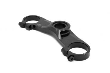 Preview: Gilles Obere Gabelbrücke schwarz FO-KS-0-03-SET-B für Aprilia RS 660 KS/ KS1/ KV