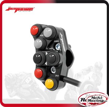 Jetprime Aprilia RSV4 2017 bis 2020 Tuono V4 2017 bis 2020 Lenkerschalter (race) inklusive TC Controle links plug & play