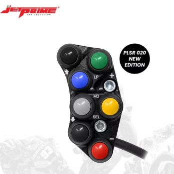Jetprime Lenkerschalter (race) links Ducati Panigale V4 plug & play (CNC gefräßt) schwarz