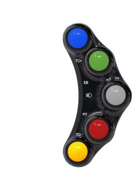 Jetprime Racing Lenkerschalter links Aprilia RSV 4/ RR / RF 17-20 für APX-Elektronik