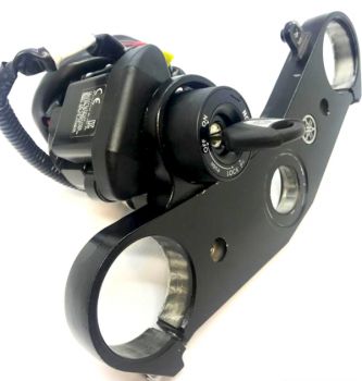 Jetprime Schalter Zündung mit Schlüsselbox für  Yamaha R6 07-22 / R1 04-22 / R7 21- schwarz