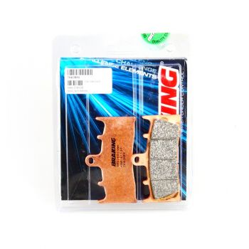 BRAKING Bremsbelag 764CM55 hinten Sintermetall Sport