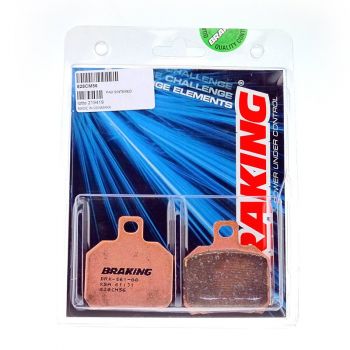 BRAKING Bremsbelag 828CM56 hinten Sintermetall Racing