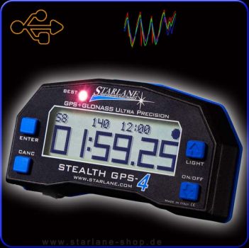 Starlane GPS Laptimer STEALTH - DATA V4